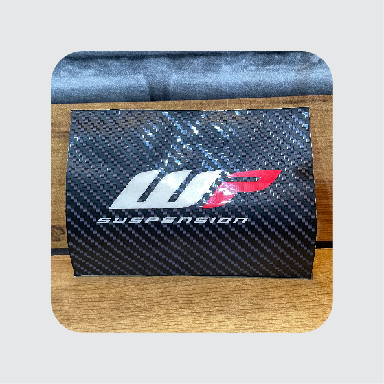 Stiker Forged Carbon